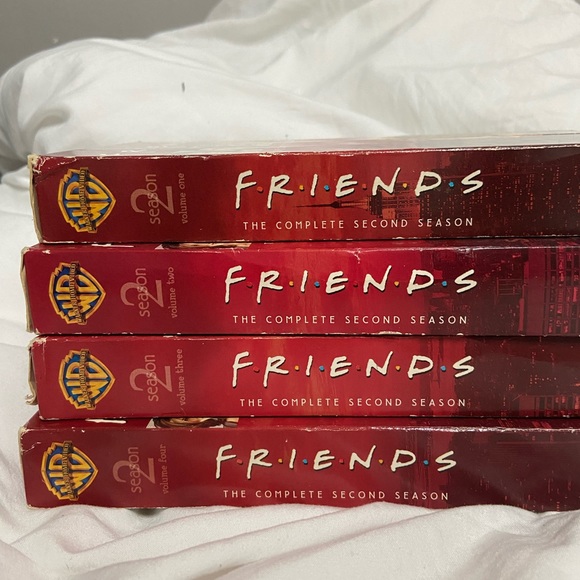 FRIENDS: The Complete Second Season (vol. 1 - 4) VHS Box Set - Picture 2 of 2